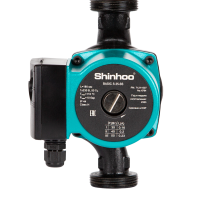 Насос циркуляционный Shinhoo BASIC S 25-6S 180мм 230V 70/60/50Вт (с гайками)