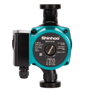 Насос циркуляционный Shinhoo BASIC S 25-4S 180мм 230V 50/40/30Вт (с гайками)