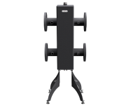 Гидравлический разделитель GIDRUSS стальной GR-400-65 (до 400 кВт, фланец Ду65) 