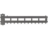 Балансировочный коллектор GIDRUSS из нерж. стали ВМSS-150-7D (до 150кВт,G11/2 ",6=1" + 1=1 1/2")