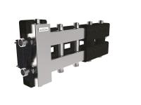 Балансировочный коллектор GIDRUSS BMSS-60-5DU.EPP, 60 кВт, вх. G 1″, 2+2=1" + 1=1″, в изоляции