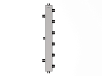 Термогидравлический разделитель GIDRUSS из нерж. стали TGRSS-60-25x3 (до 60кВт, 3=1",сепаратор)