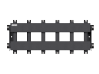 Модульный коллектор GIDRUSS МК-150-6DUх25 (до 150кВт, G1 1/2", 3+3 контура G1")