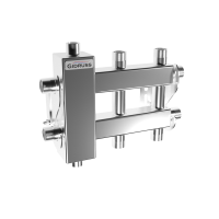 Балансировочный коллектор GIDRUSS BMSS-40-3DU (до 40кВт, все контура G 3/4") 