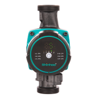 Насос циркуляционный энергосберегающий Shinhoo MASTER S 32-6 180мм 230V 5-39Вт (с гайками)