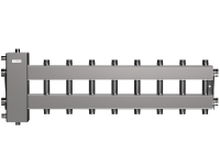 Балансировочный коллектор GIDRUSS из нерж. стали ВМSS-150-9DU (до 150кВт,G11/2 ",4+4=1" + 1=1 1/2")