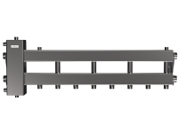 Балансировочный коллектор GIDRUSS из нерж. стали ВМSS-150-5D (до 150кВт,G11/2 ",4=1" + 1=1 1/2")
