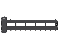 Балансировочный коллектор GIDRUSS  ВМ-150-6D (до 150кВт, G 1 1/2", 5+1 контура G 1") 