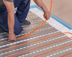 Монтаж теплого пола