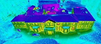 Тепловизионная съемка кровли и фасада