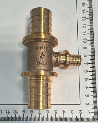 Тройник переходной 32-16-32 RAUTITAN RХ+ РЕХАУ