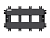 Модульный коллектор GIDRUSS МК-150-4DUх25 (до 150кВт, G1 1/2", 2+2 контура G1")
