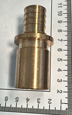 Переходник на пайку 25-L28  RX+ Rehau (Германия)