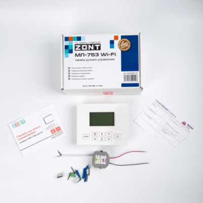 Панель управления контроллерами МЛ-753 Wi-Fi