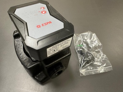 Насос энергосберегающий циркуляционный Espa RE1-S 25-60-180 (3,5м3/ч; 6м; 4.5-38Вт), без гаек